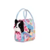 Pucci Pups Pejsek černý v kabelce Flower Print Glam Bag