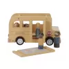 Little Dutch Školní autobus s figurkami dřevěný