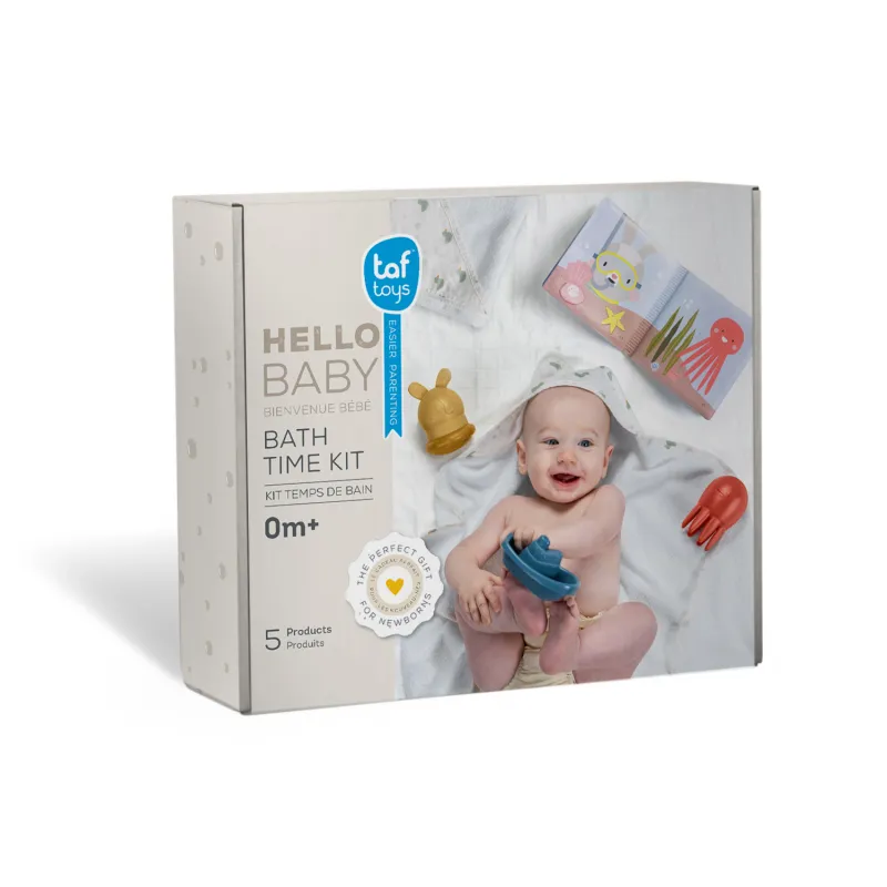 Taf Toys Sada hraček do koupele s osuškou