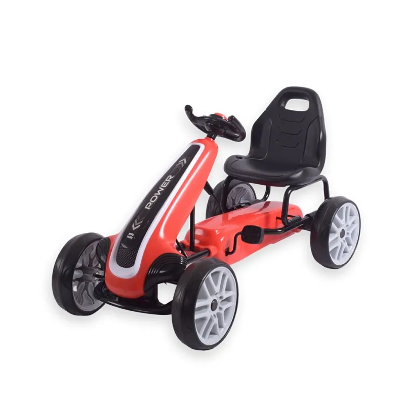Milly Mally Dětská šlapací motokára Go-kart Power