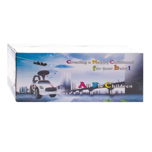 Baby Mix Dětské odrážedlo se zvukem RACER černé