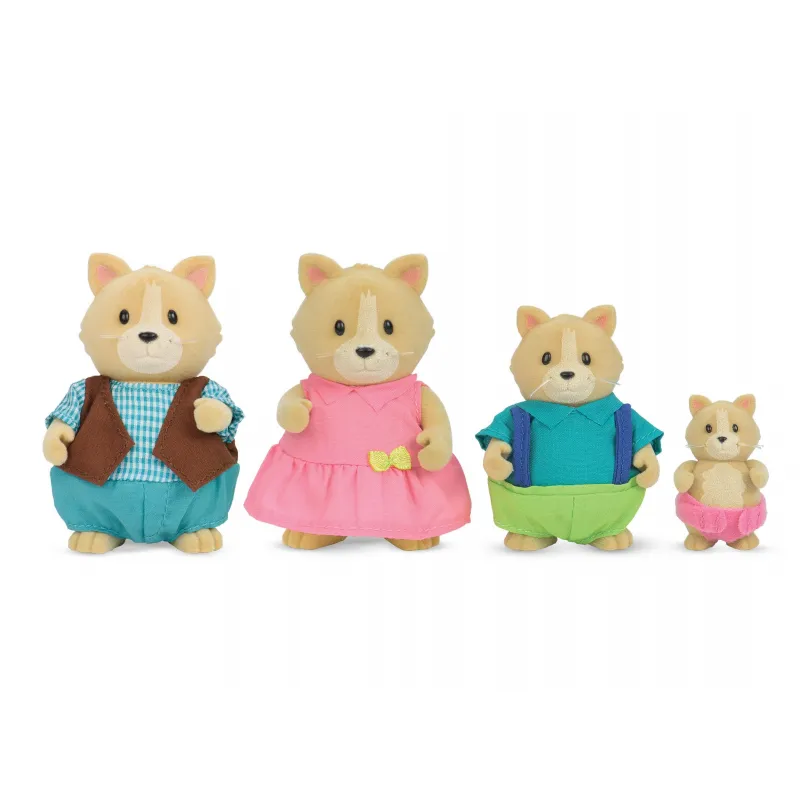 Li‘l Woodzeez Rodina koček Whiskerelli