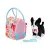 Pucci Pups Pejsek černý v kabelce Flower Print Glam Bag