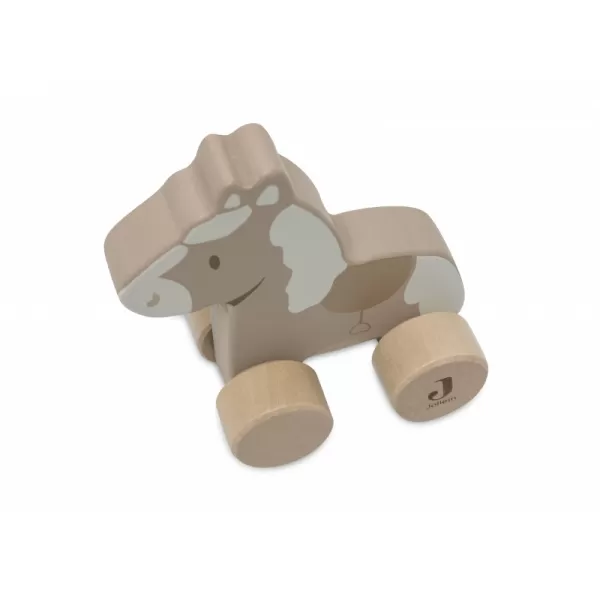 Jollein Kůň na kolečkách dřevěný Nostalgic Ride