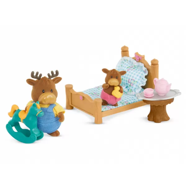 Li‘l Woodzeez Sada nábytku do obývacího a dětského pokoje