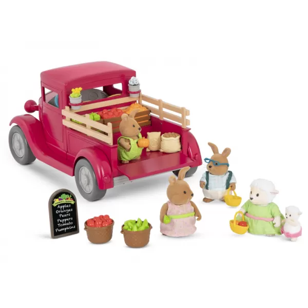 Li‘l Woodzeez Farmářský pick-up se stánkem
