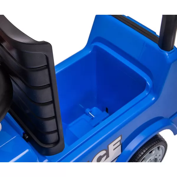 Milly Mally Dětské odrážedlo se zvukem Mercedes POLICE modré