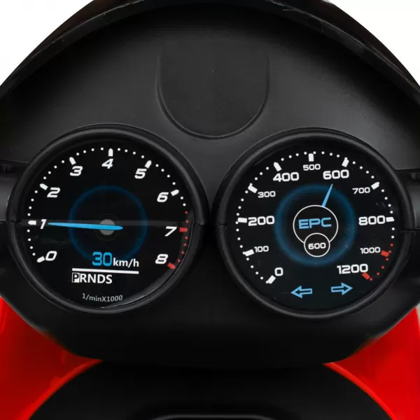 Baby Mix Dětská elektrická motorka POLICE