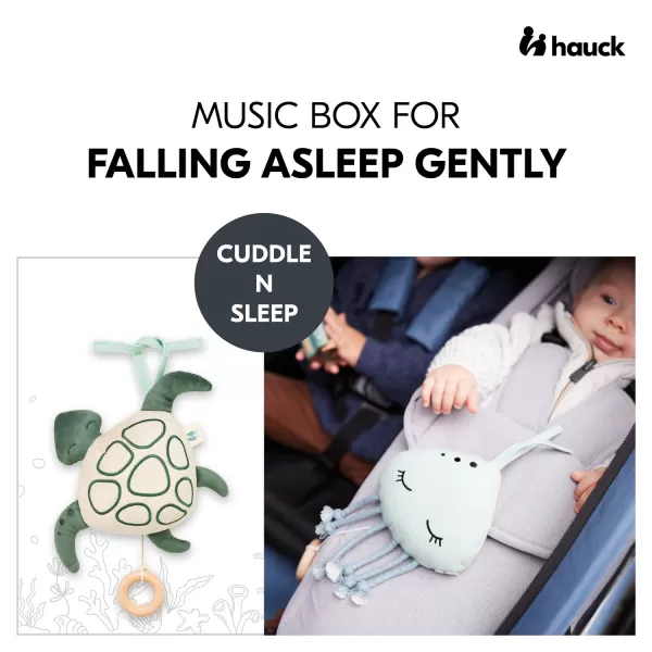 Hauck Hudební zvířátko Cuddle N Sleep Turtle