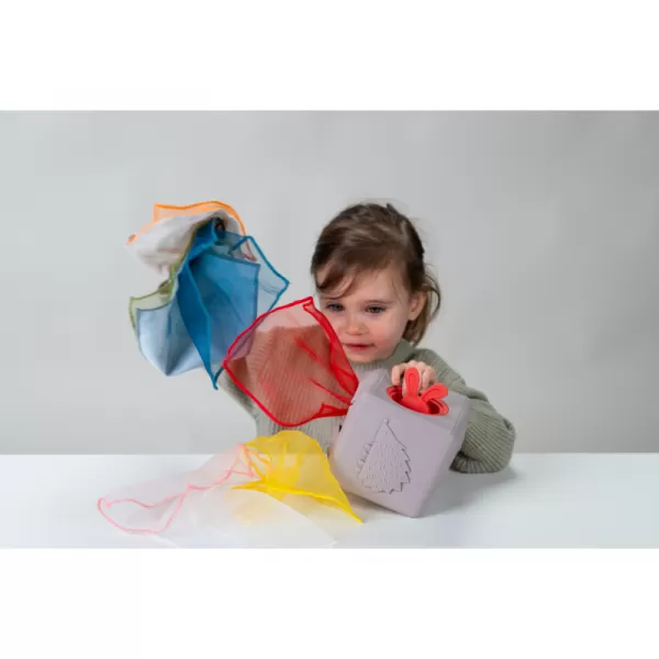 Taf Toys Box s šátky Bunny