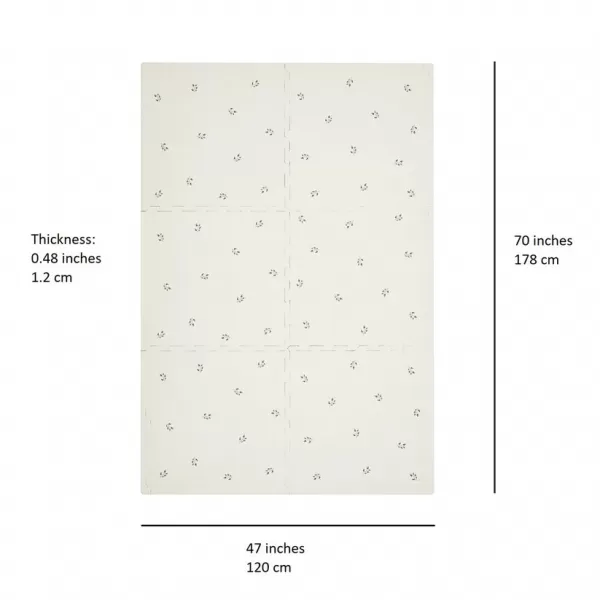 3 SPROUTS Pěnová hrací podložka Blueberry