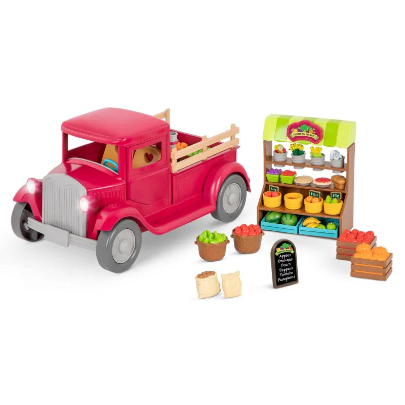Li‘l Woodzeez Farmářský pick-up se stánkem