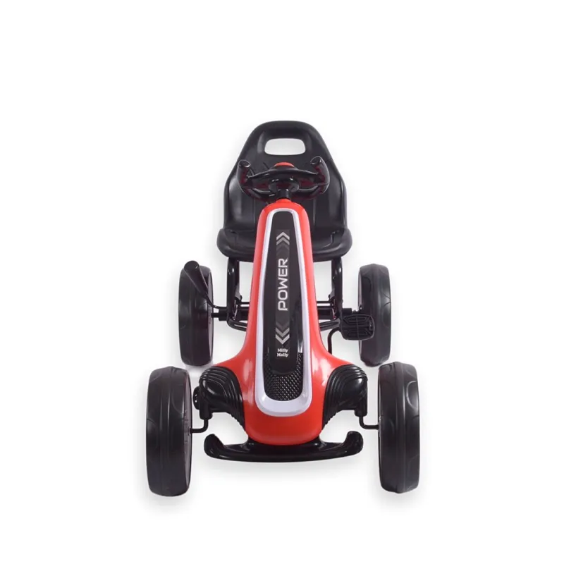 Milly Mally Dětská šlapací motokára Go-kart Power