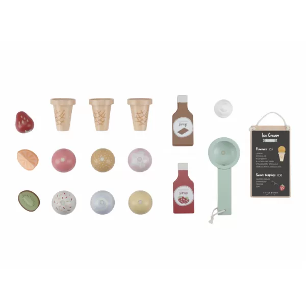 Little Dutch Zmrzlinový stánek dřevěný