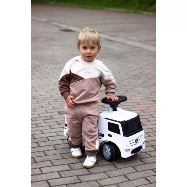 Milly Mally Dětské odrážedlo se zvukem Mercedes POLICE modré