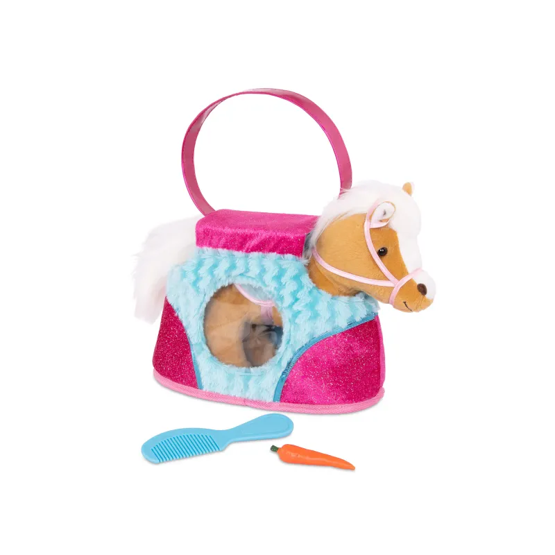 Pucci Pups Poník v kabelce Blue Stripes Bag