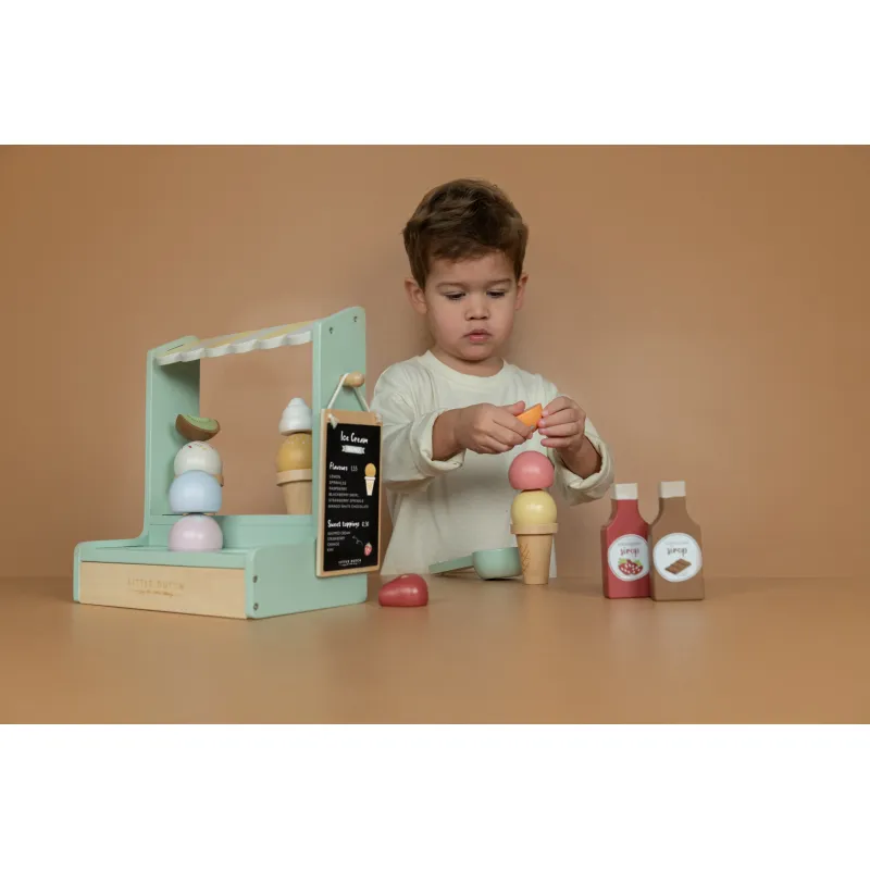 Little Dutch Zmrzlinový stánek dřevěný