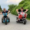 Baby Mix Dětská elektrická motorka POLICE