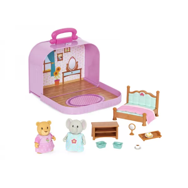 Li‘l Woodzeez Sada v kufříku Ložnice