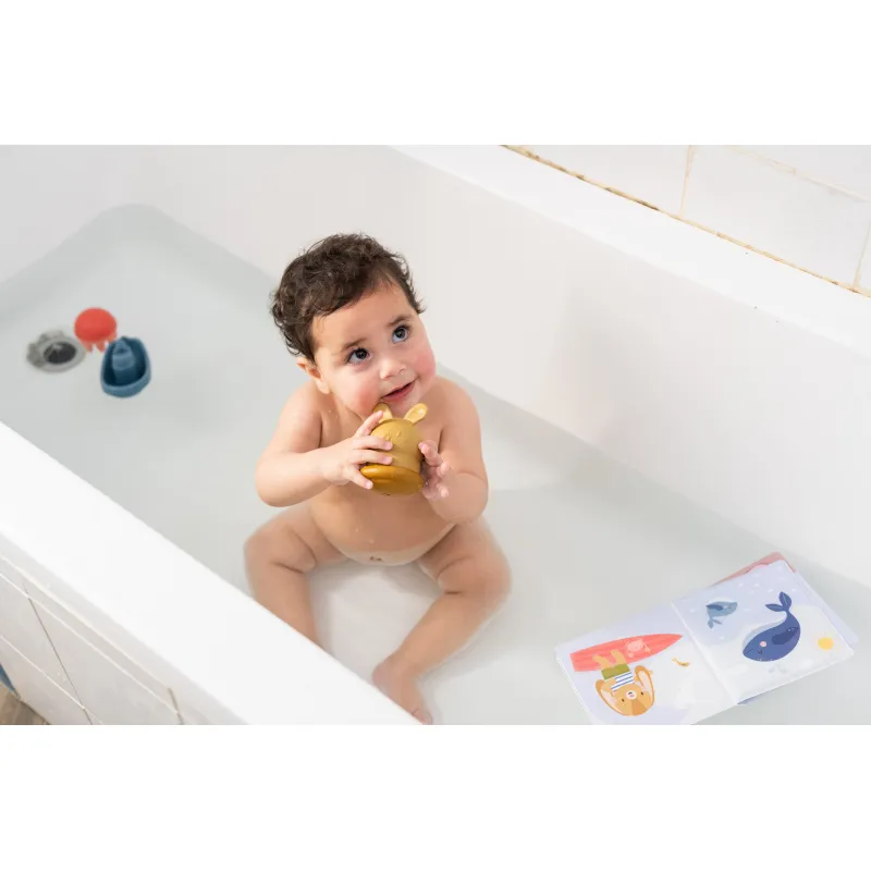 Taf Toys Sada hraček do koupele s osuškou