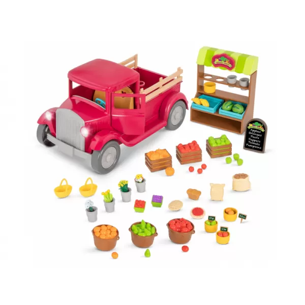 Li‘l Woodzeez Farmářský pick-up se stánkem