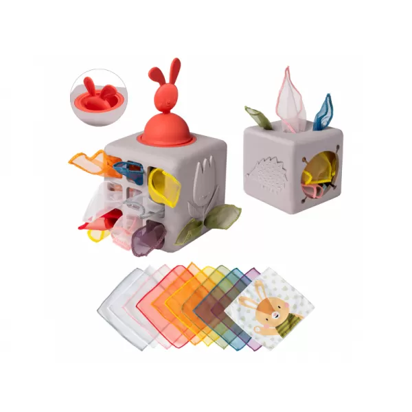 Taf Toys Box s šátky Bunny