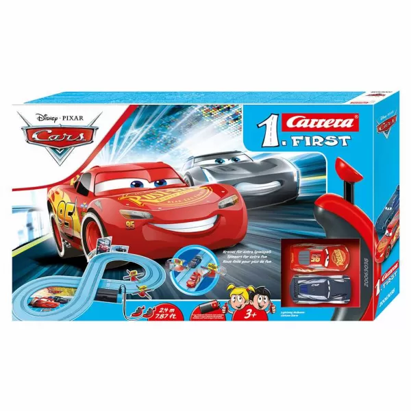 Milly Mally Autodráha Carrera FIRST Cars - Power Duell 2,4m