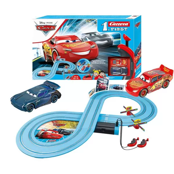 Milly Mally Autodráha Carrera FIRST Cars - Power Duell 2,4m