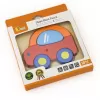 Viga Dřevěné puzzle pro nejmenší Auto