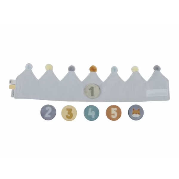 Little Dutch Narozeninová korunka s čísly