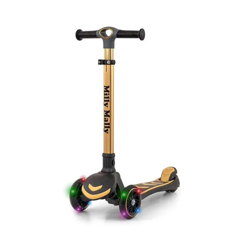 Milly Mally Dětská koloběžka Scooter Boogie Golden