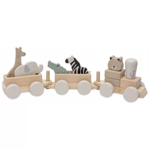Jollein Vláček dřevěný Jungle Jambo