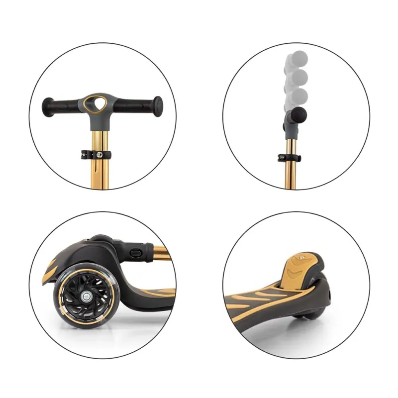 Milly Mally Dětská koloběžka Scooter Boogie Golden