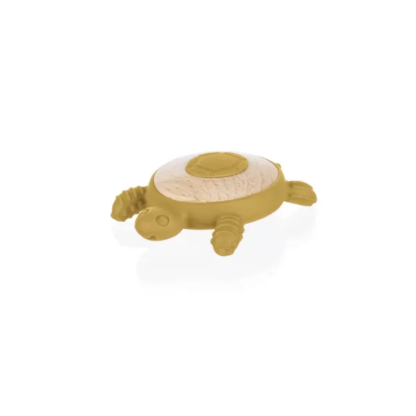 Zopa Silikonové dřevěné kousátko Turtle