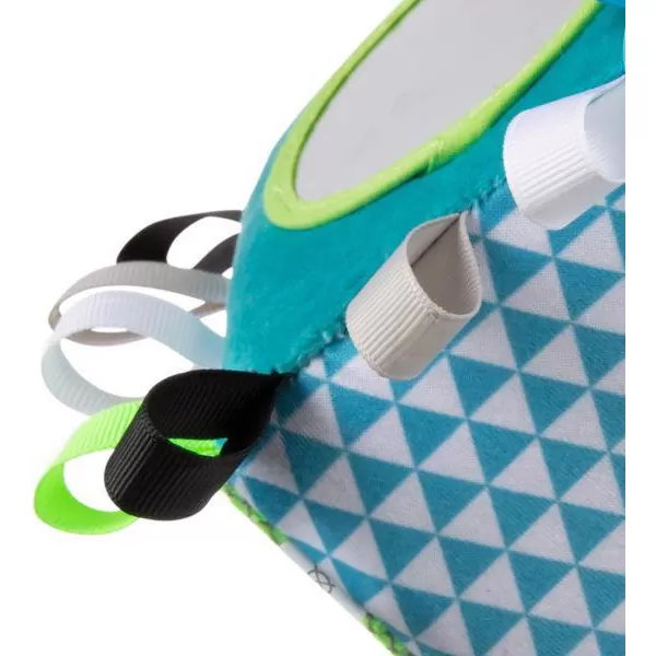 CANPOL BABIES Plyšová senzorická kostka Medvídci šedá