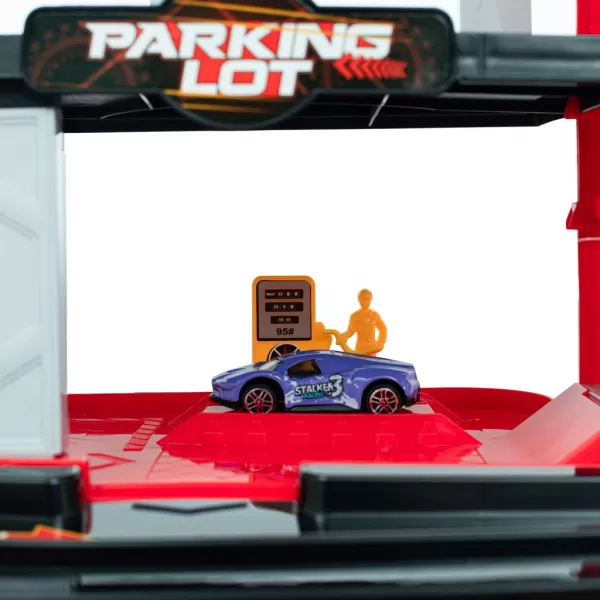 Baby Mix Garáž pro děti s helikoptérou