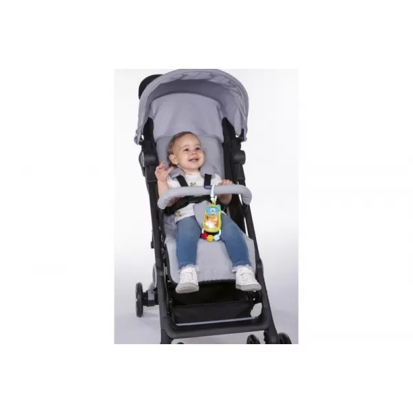 CHICCO Kousátko elektronické na C-kroužku Telefón pejsek 3m+