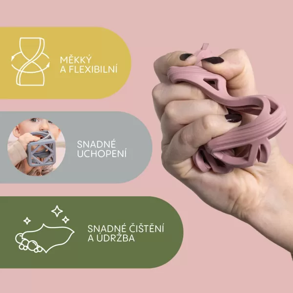 Zopa Silikonové kousátko Square