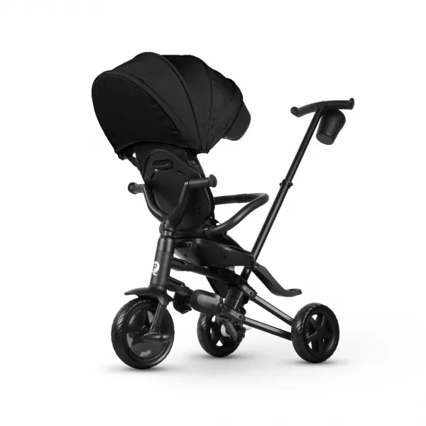 QPLAY Tříkolka Nova Niello Black, skládací, věk 10-72 měsíců