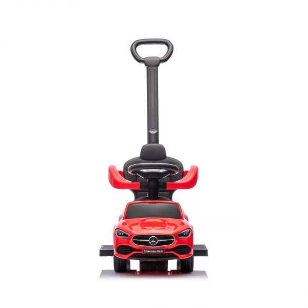 Milly Mally Odrážedlo s vodící tyčí MERCEDES C-Class Deluxe Red