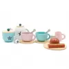 Baby Mix Dětský dřevěný čajový set Montessori