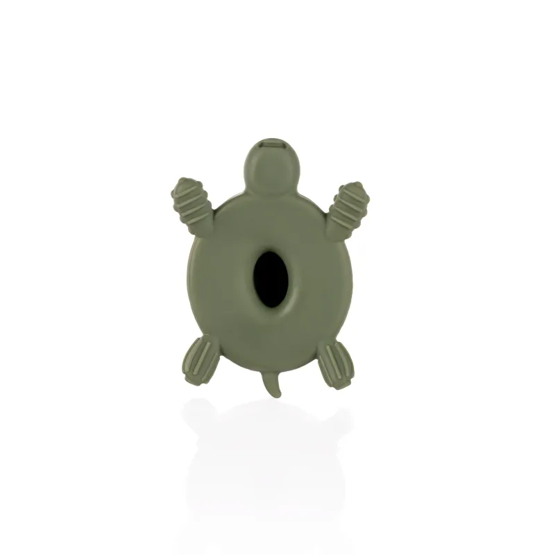 Zopa Silikonové dřevěné kousátko Turtle