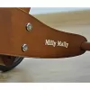 Milly Mally Dětské multifunkční odrážedlo kolo 2v1 JAKE Dark Natural