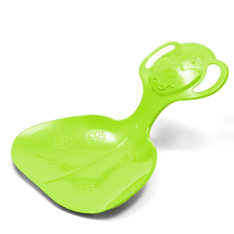 Baby Mix Dětský sáňkovací kluzák lopata COMFORT LINE M zelený