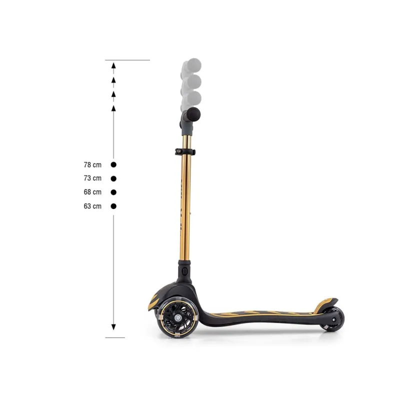 Milly Mally Dětská koloběžka Scooter Boogie Golden