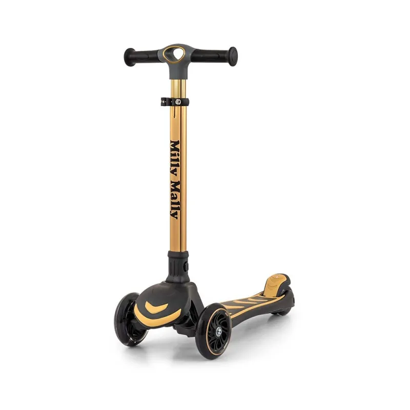 Milly Mally Dětská koloběžka Scooter Boogie Golden