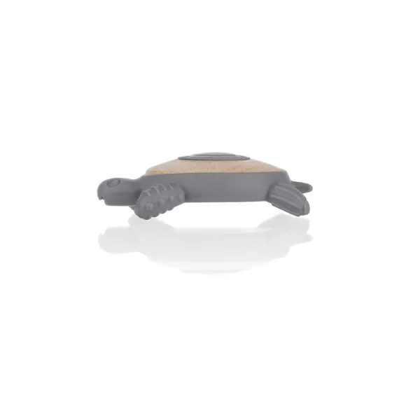 Zopa Silikonové dřevěné kousátko Turtle