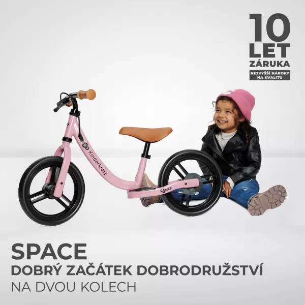 KINDERKRAFT Odrážedlo Space Deep Dark pink
