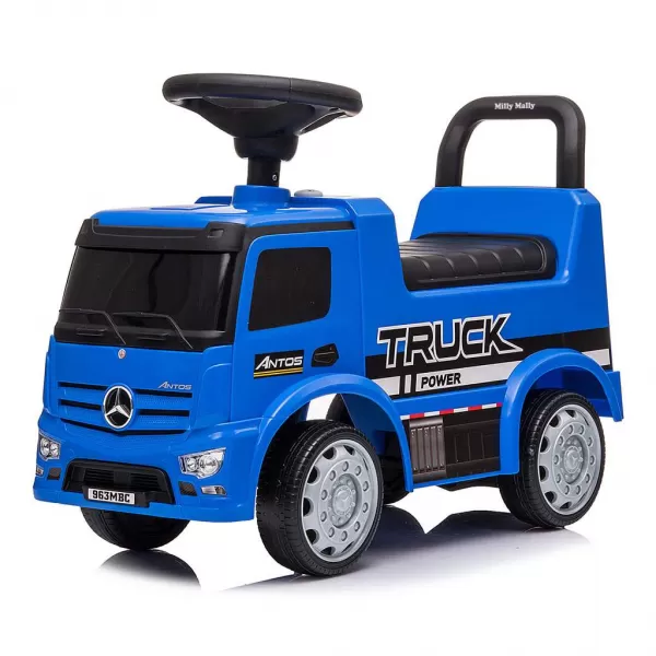 Milly Mally Dětské odrážedlo se zvukem Mercedes ANTOS modré