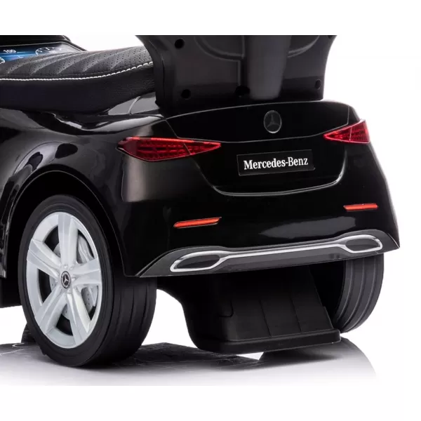 Milly Mally Odrážedlo s vodící tyčí MERCEDES C-Class Deluxe Black